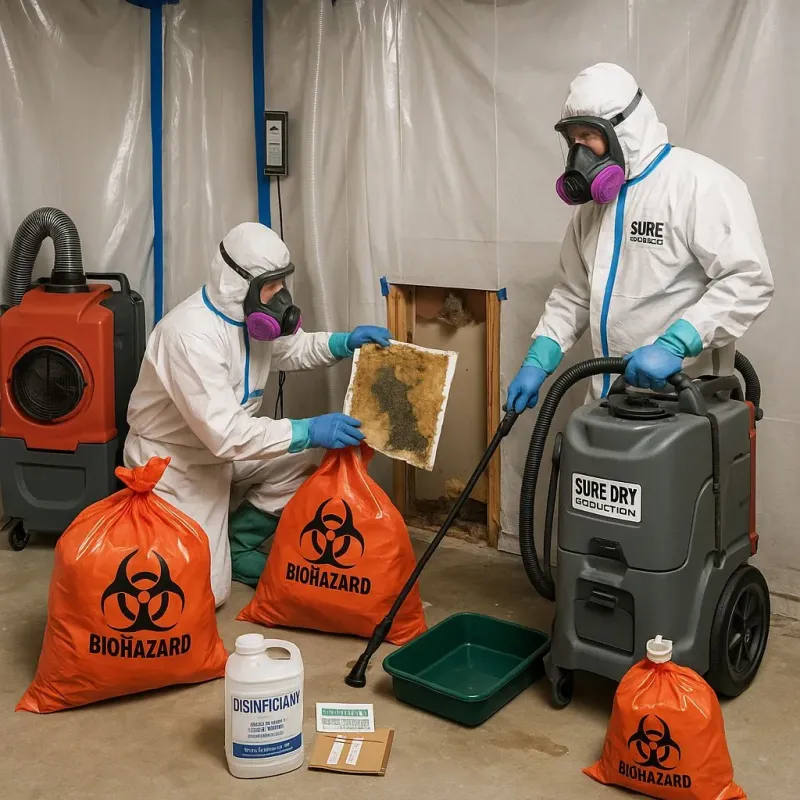 Contaminated Water Handling Protocols process in Marathon County, WI